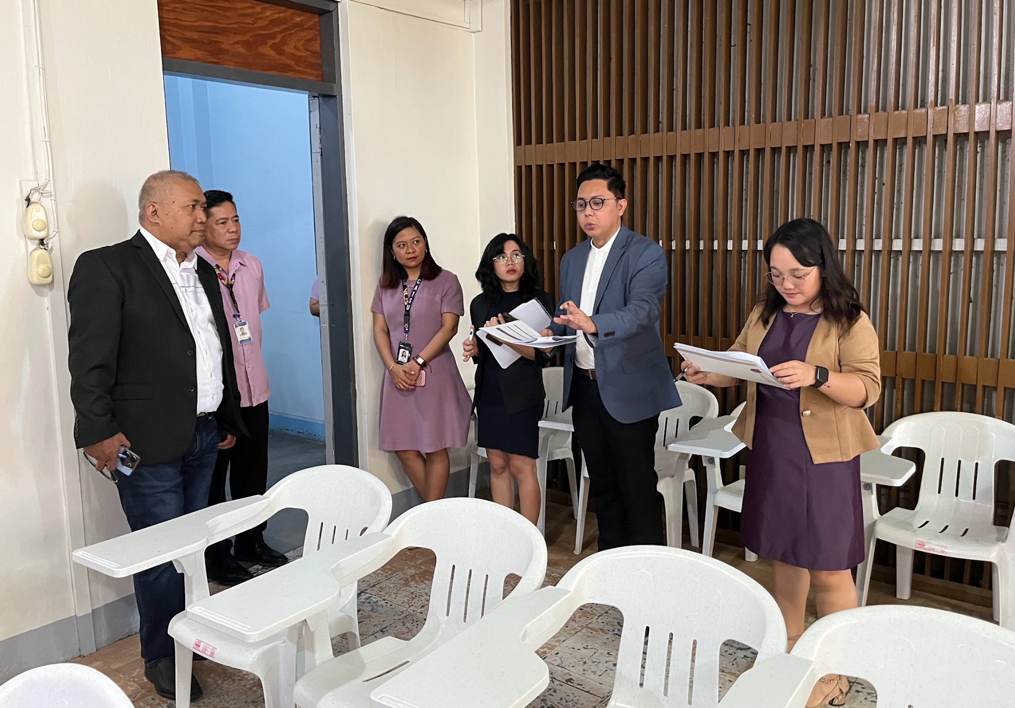 Legal - [IN PHOTOS] The LEB inspection team, led by Supervising ...