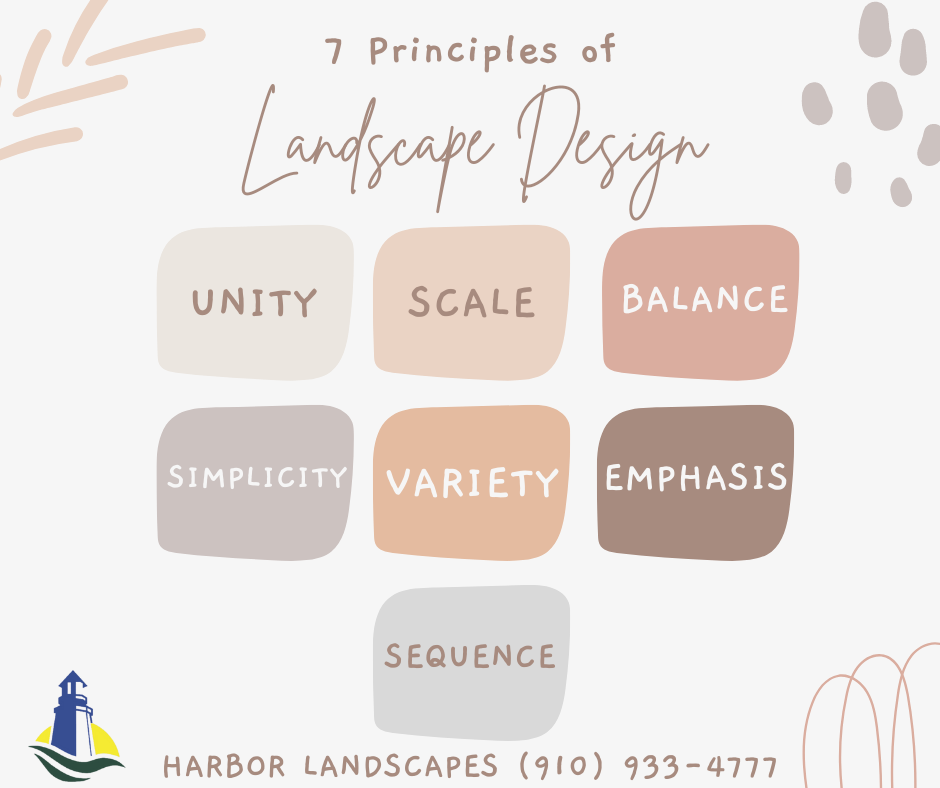 Harbor Landscapes - The principles of landscape design include the ...