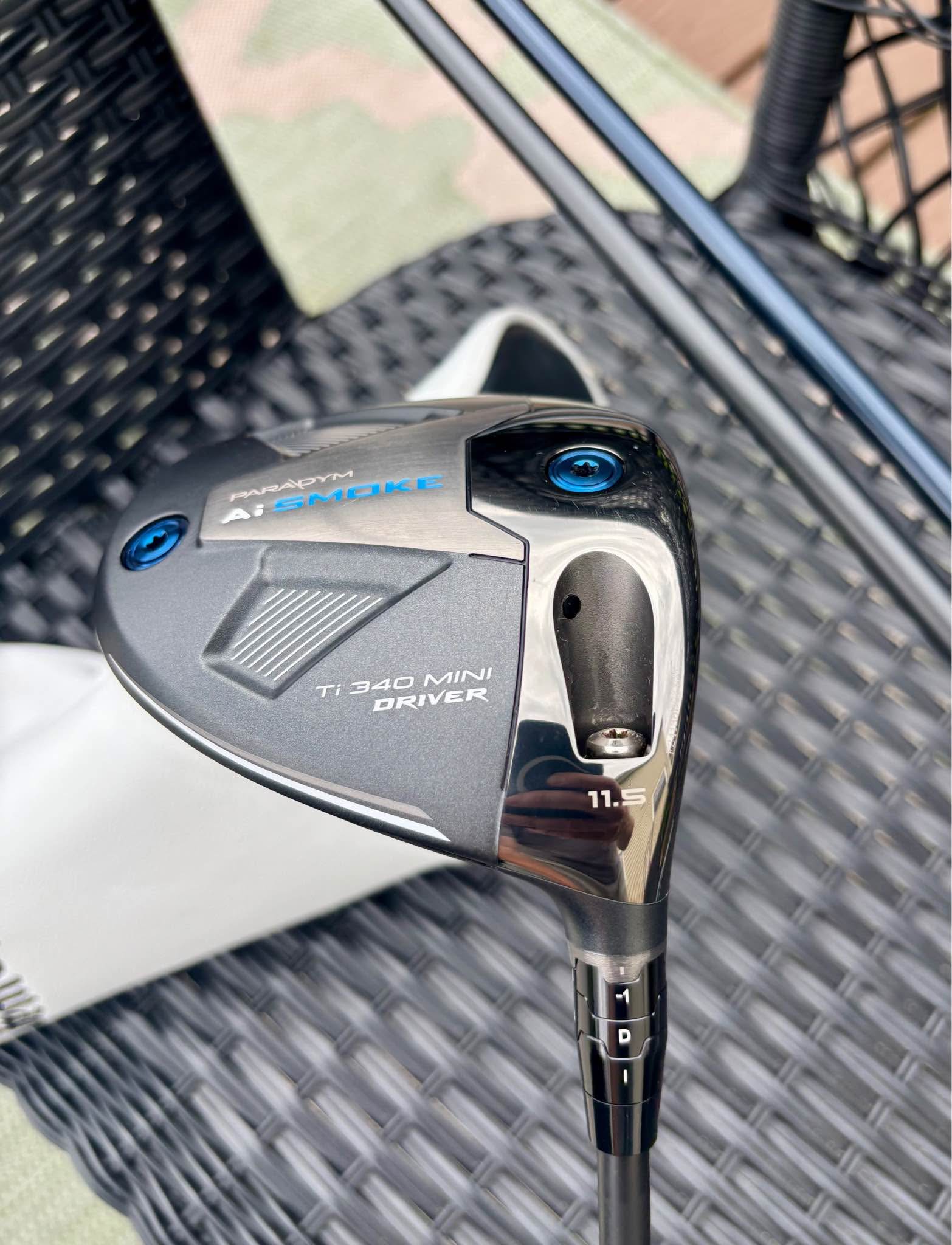 Used Callaway Paradyme AI Smoke Ti 340 Mini Driver for Sale in 