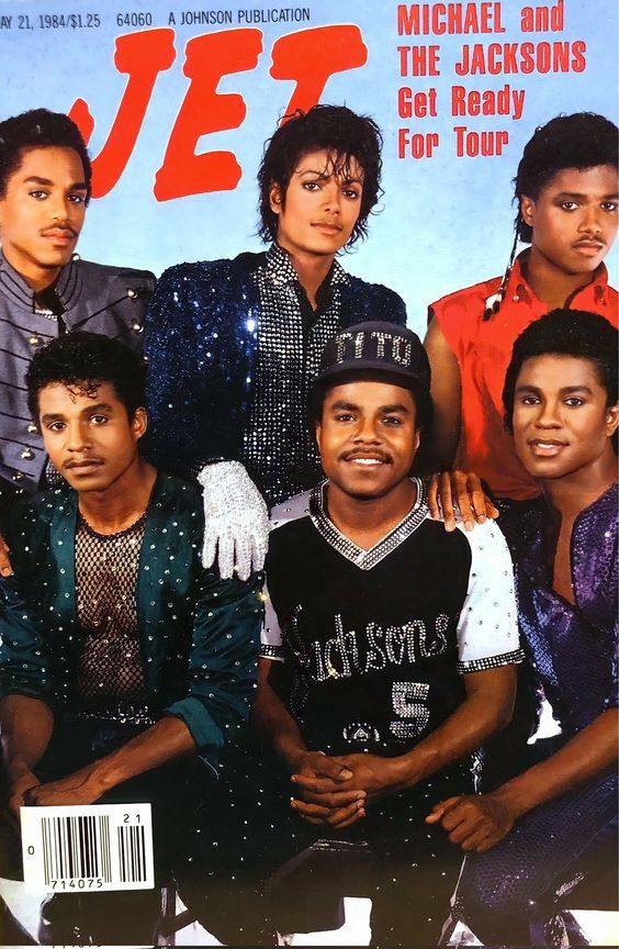 The Jacksons photographed by Harrison Funk 1984 #80s