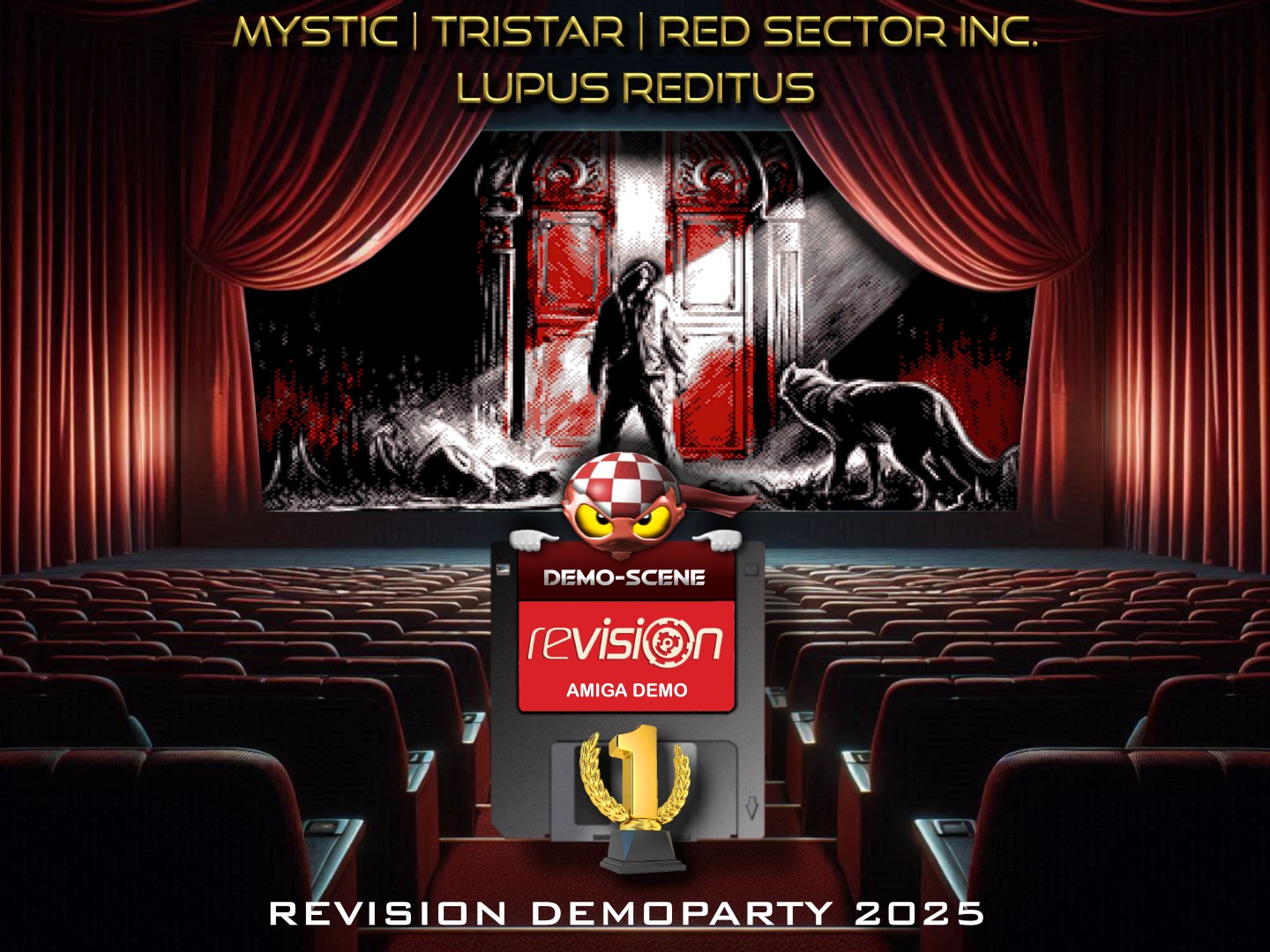 DEMO-SCENE: Revision 2025 Demo Party in Saarbrücken, Germany. 1st