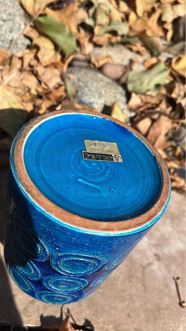 bitossi やぎ Is this Bitossi pottery vase real or a reproduction?