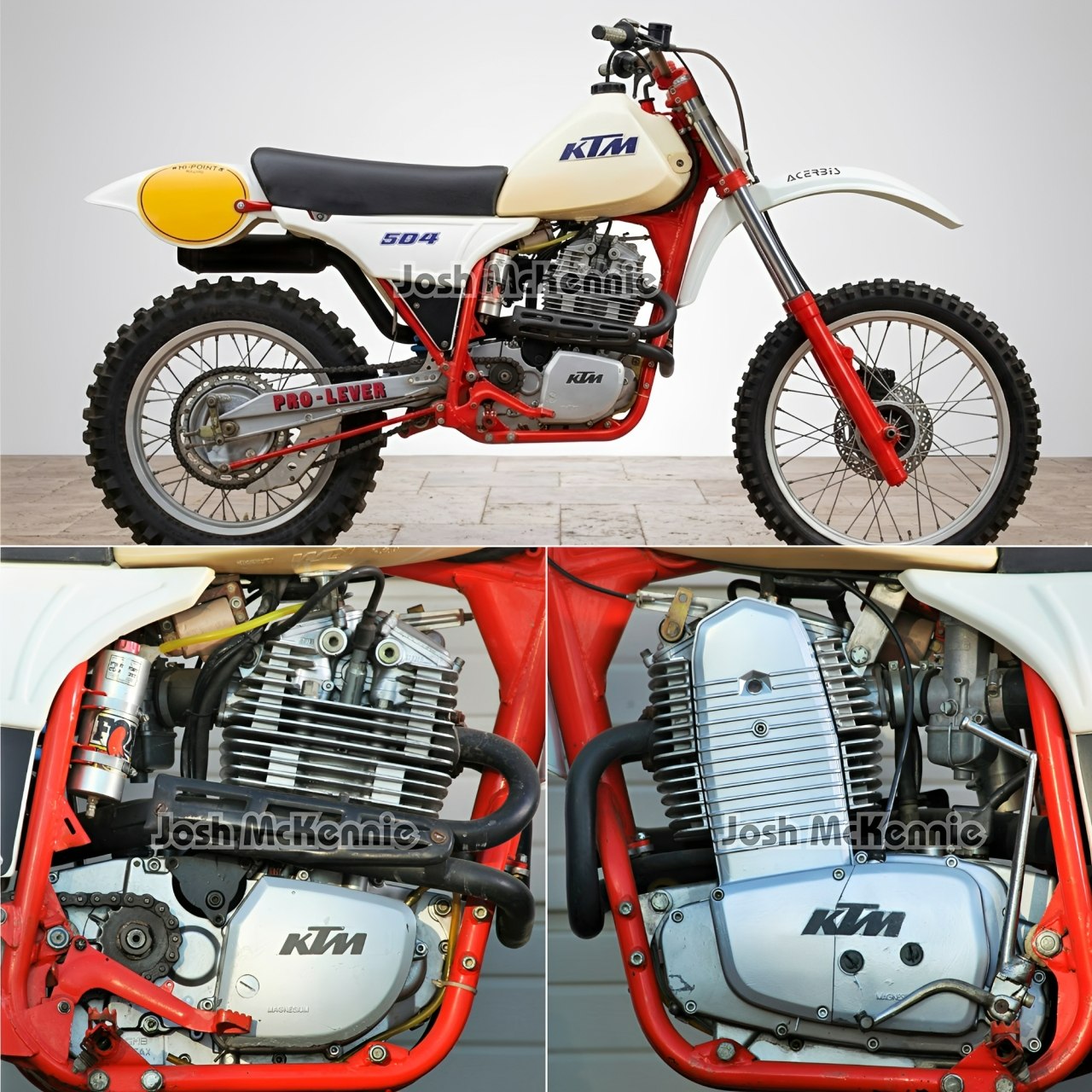 1981 KTM 495: legendary open-class motocross machine