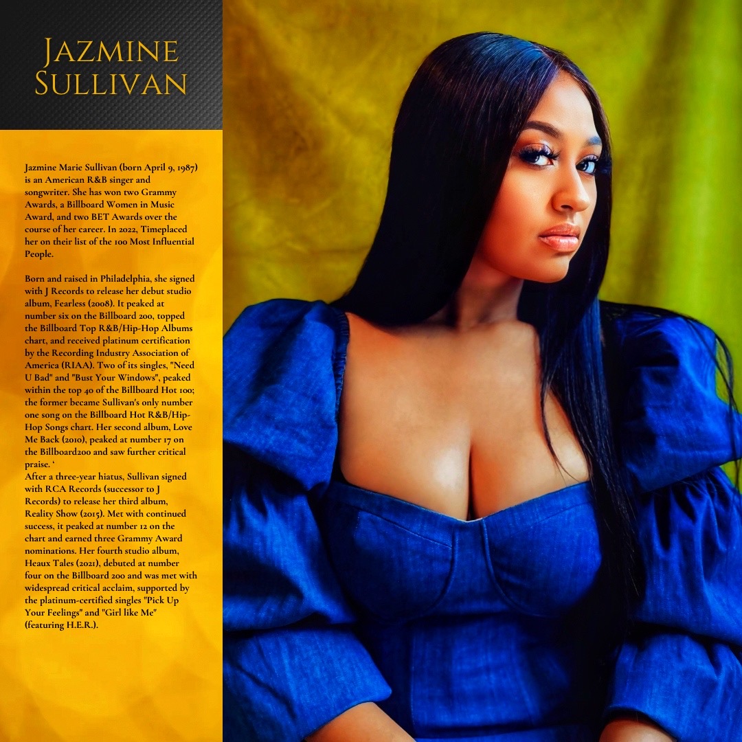 Black Kudos Happy birthday to Jazmine Sullivan.... Facebook