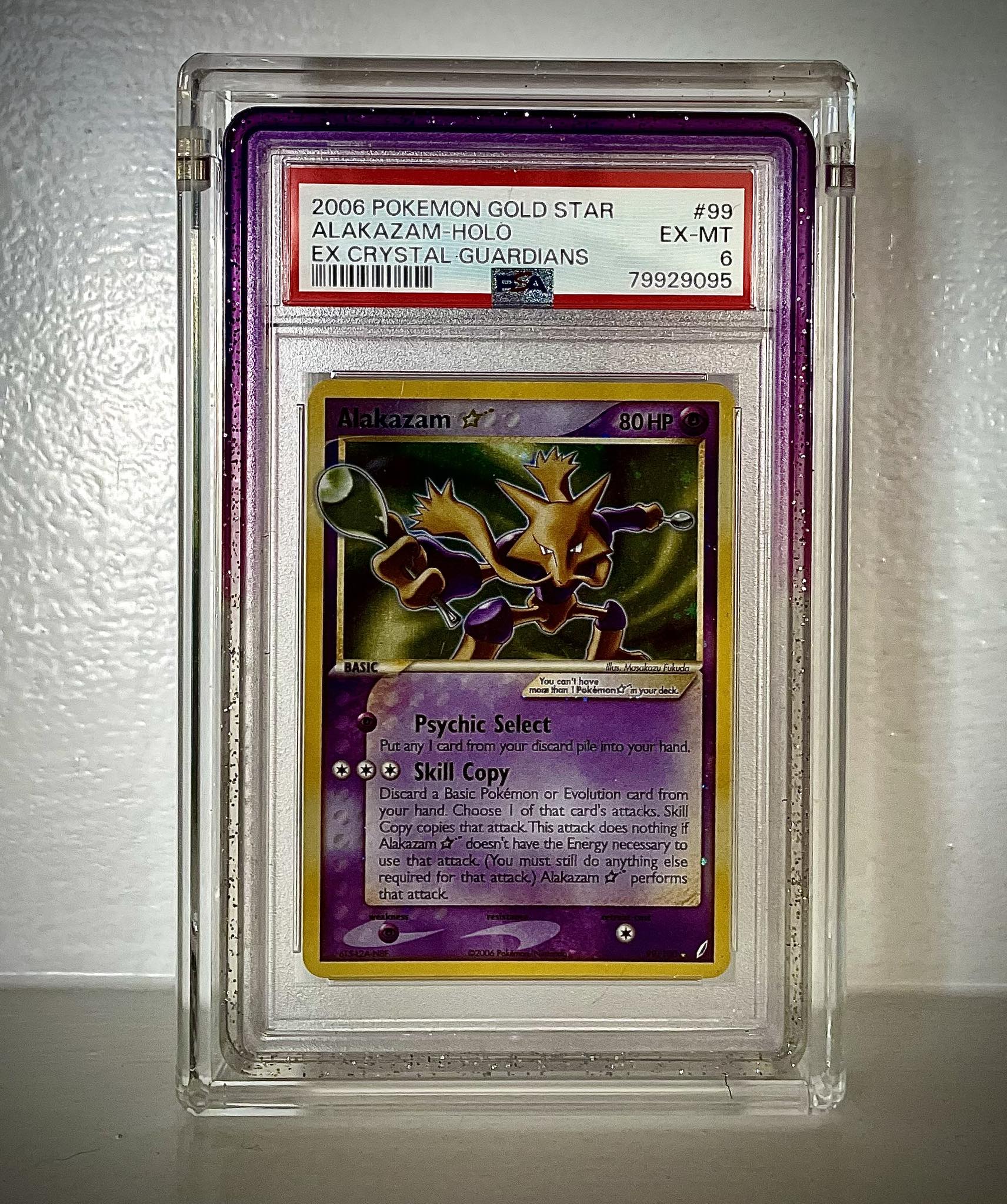 ⭐️ Extremely minty Gold Star Registeel PSA 8 from Ex Legend Maker