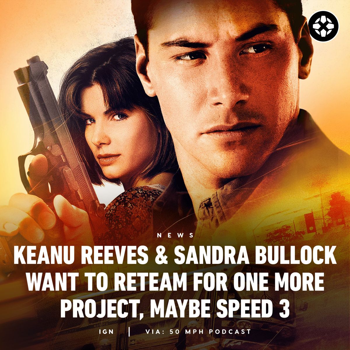 IGN - Keanu Reeves and Sandra Bullock are expressing the desire to work ...