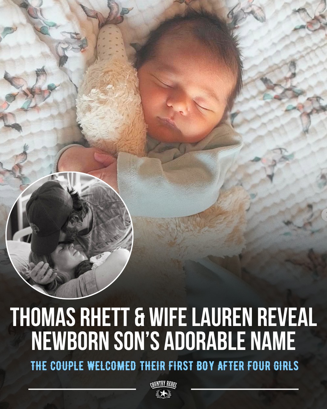 Classic - Thomas Rhett and Lauren Akins have welcomed their first baby ...