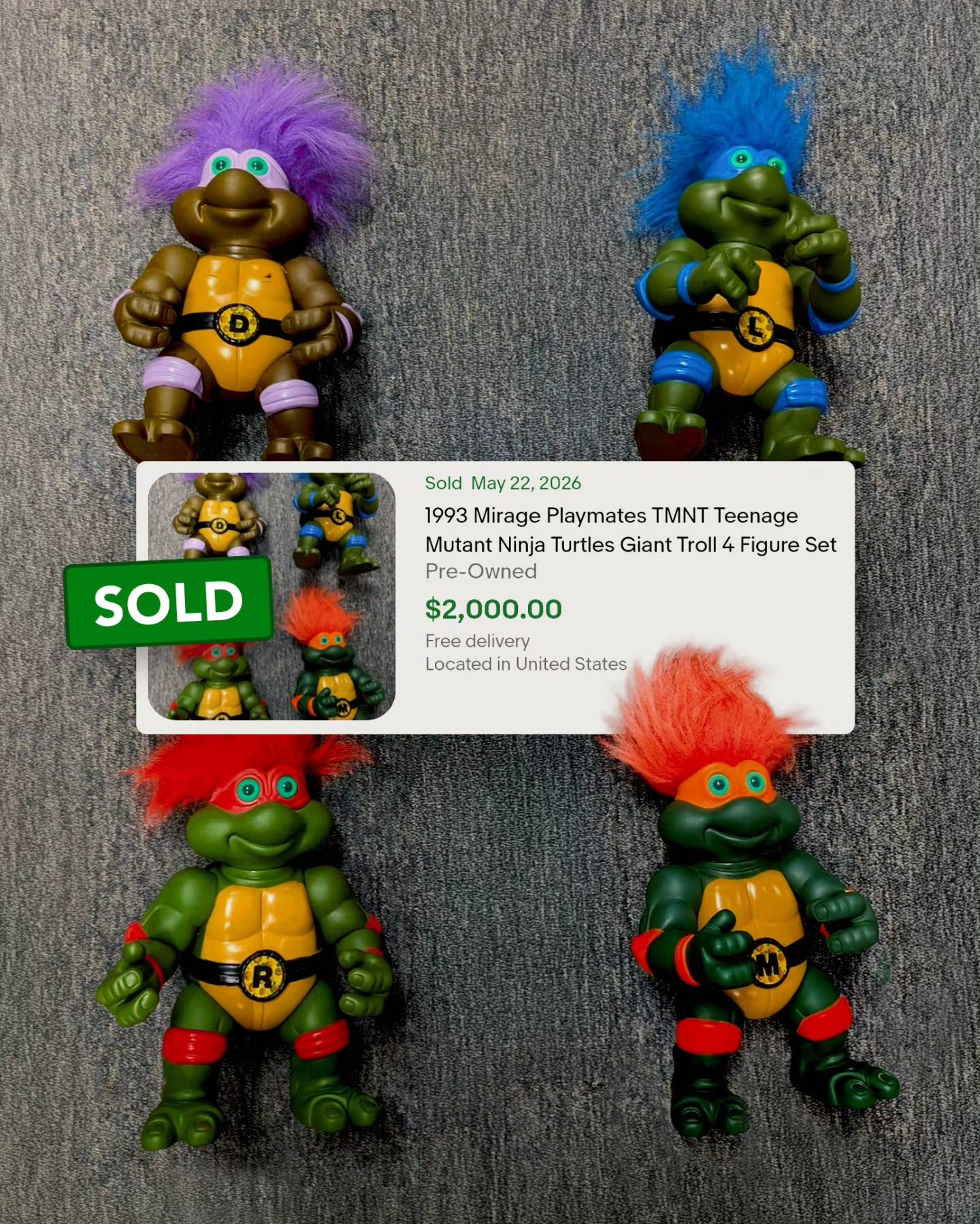 Back in the 90s they actually made Teenage Mutant Ninja Turtle