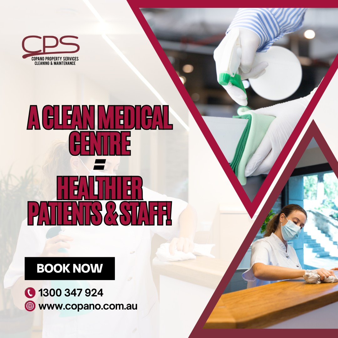 Copano - Maintaining a pristine medical centre is crucial for ...