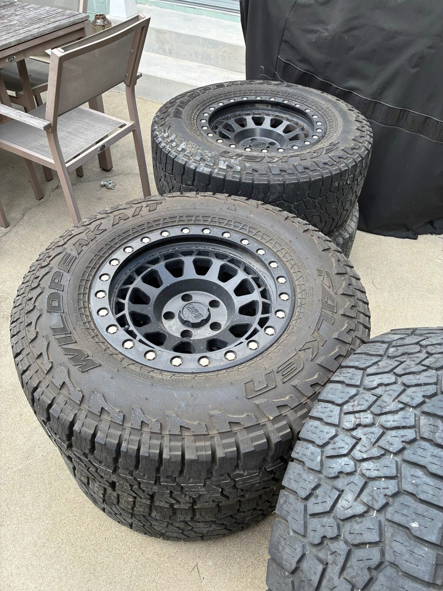 5 black rhino prim rims 17 & tires - Car Wheels, Tires & Parts - Los ...