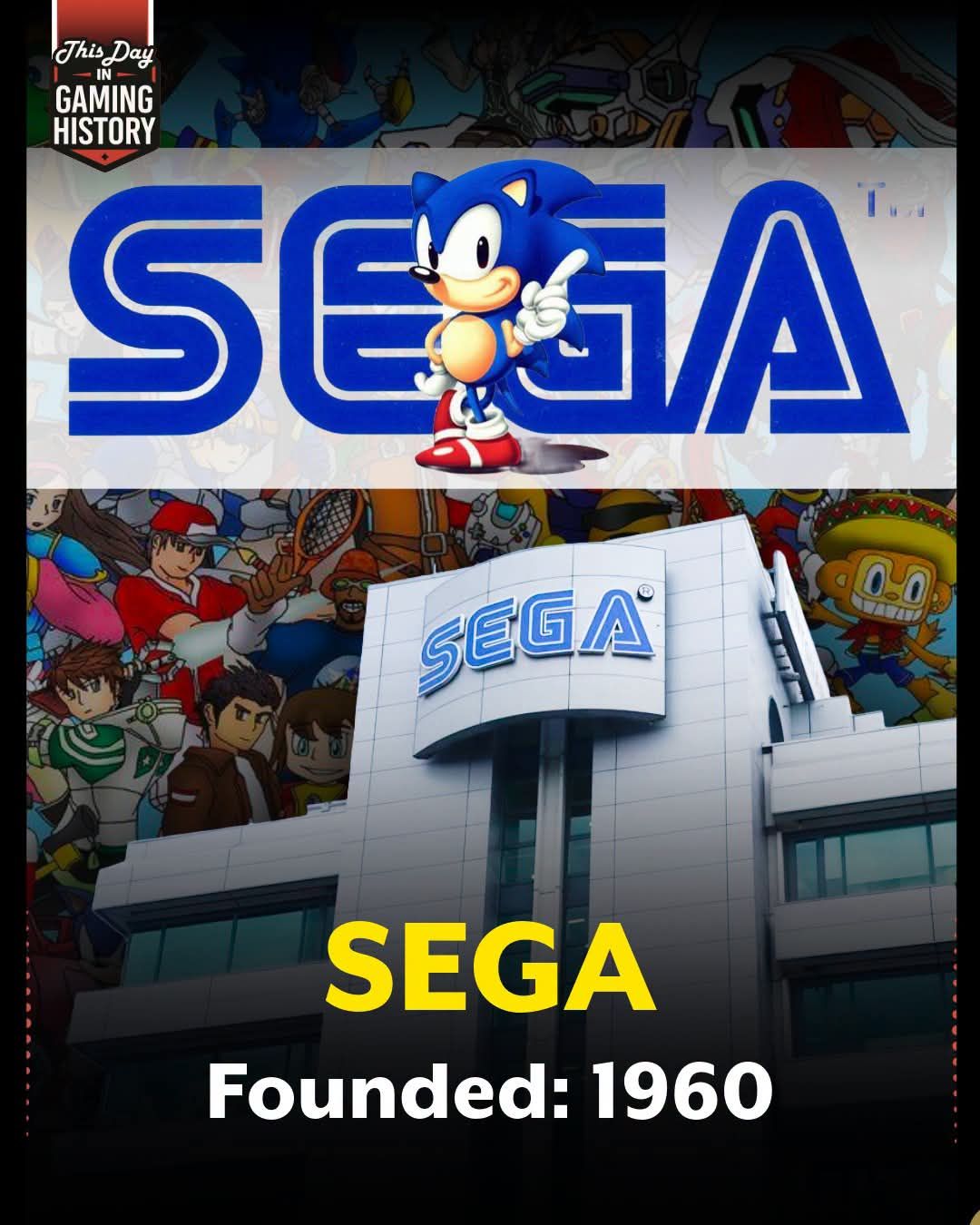 SEGA turns 66: a gaming icon since 1960