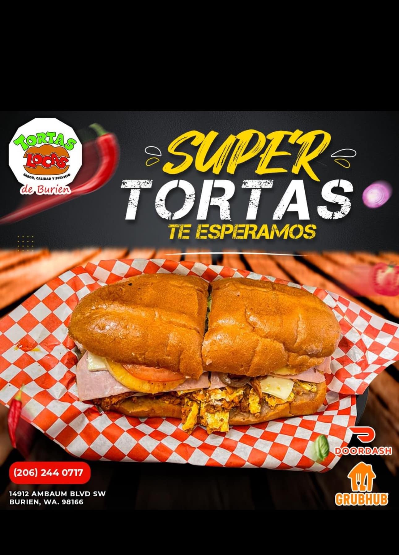 Tortas Locas Burien | Burien WA