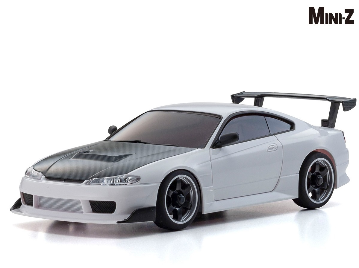 港都RC Kyosho Mini-Z Nissan Silvia S15 GT尾翼 AWD 車殼(MZP477W