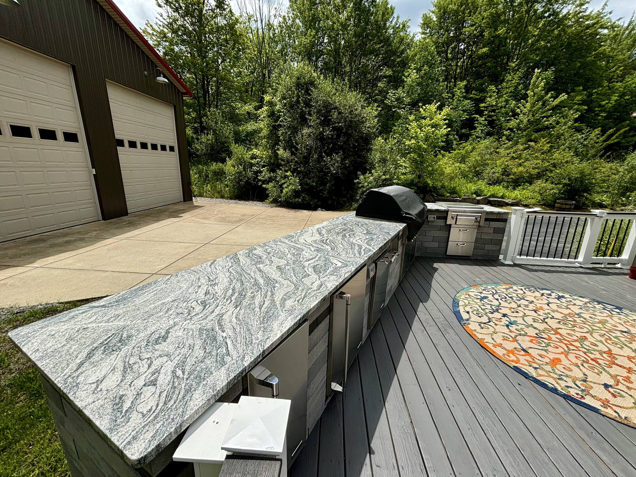 ☀️ It's Outdoor Kitchen... - Shell Fab Countertops & Casework