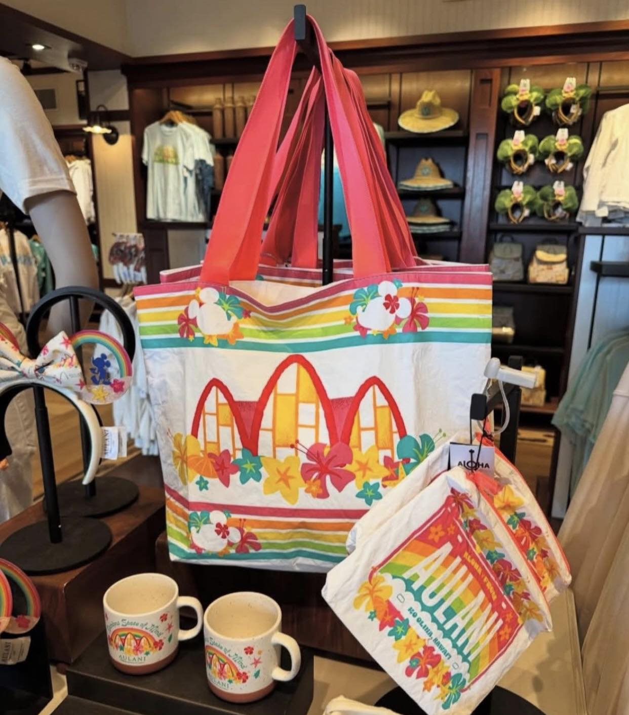 Aulani Disney Resort Lug トートバッグ Disney Aulani resort tote