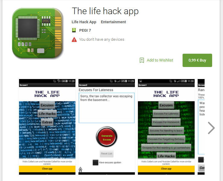 The life-hack app added a new photo. - The life-hack app