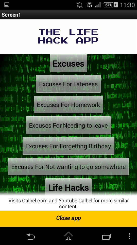 The life-hack app added a new photo. - The life-hack app
