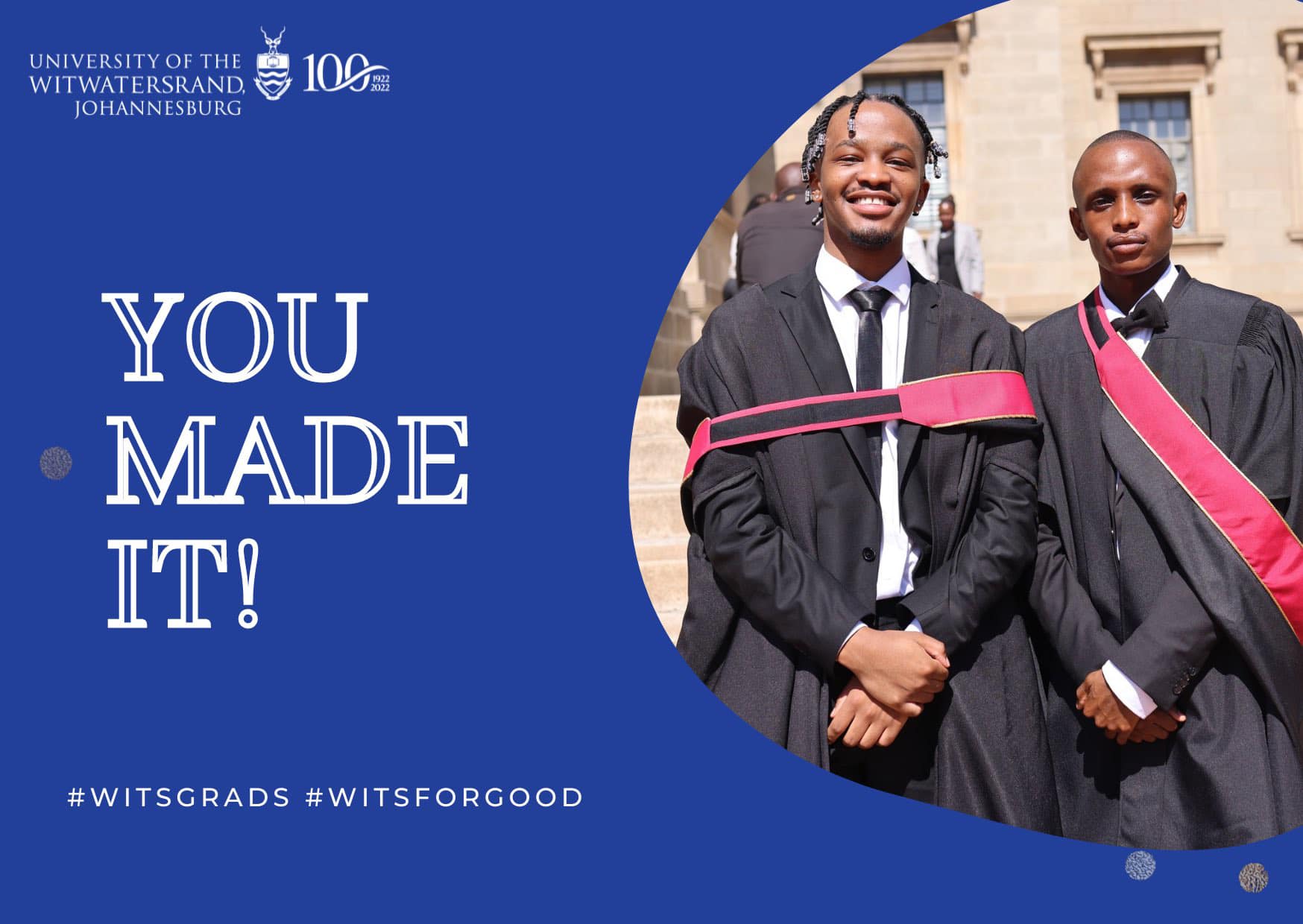 🎓🏛️ The countdown... - Wits - University of the Witwatersrand