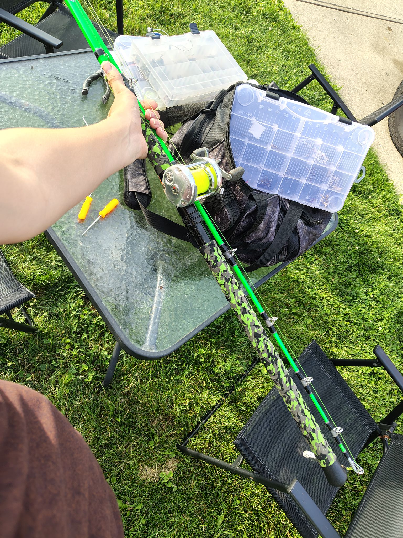 plano outdoor sports angled fishing tackle box system Elite Extreme Angle R with Size:NTR IV (9-10wt) Shimano AX 1000 R1000 The Plano 732 tackle