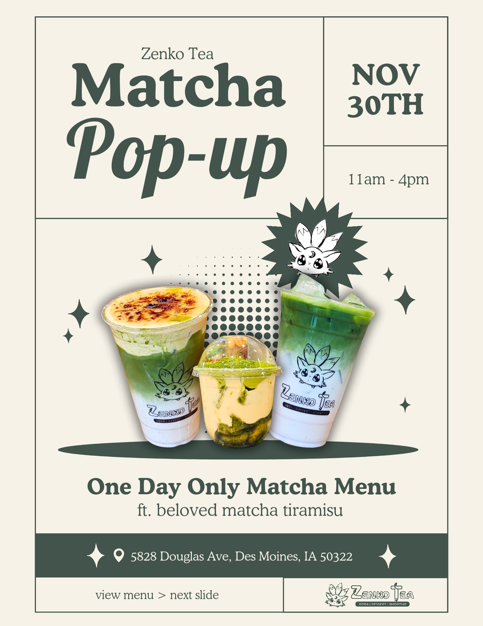 Zenko Tea - It’s MATCHA time! • Experience on our Matcha... | Facebook