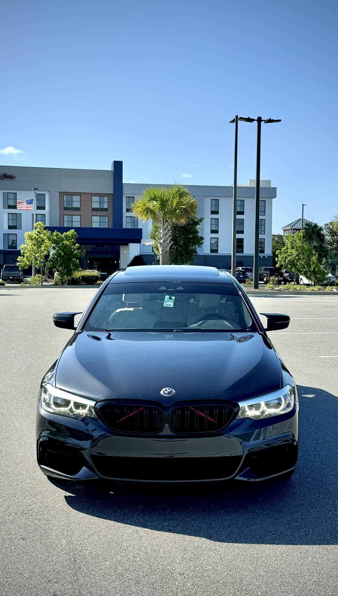 KHK Front Grill Compatible with BMW 5 Series G30 F90 M5 2017-2020 530e 530i 540i