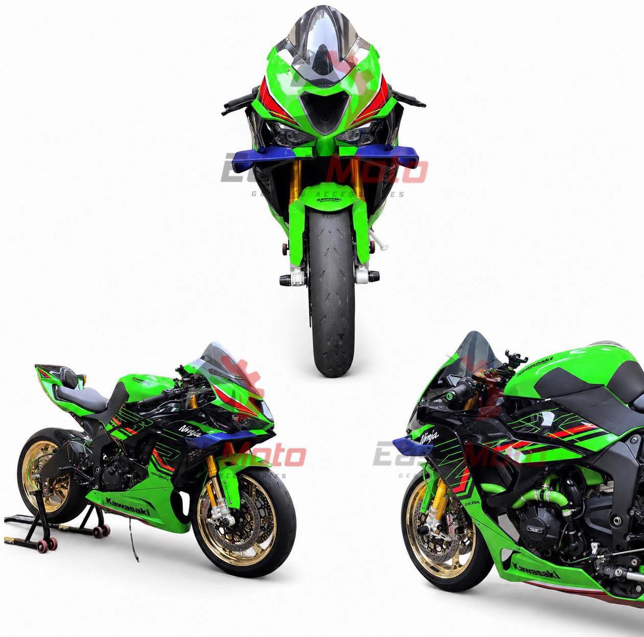 Custom Kawasaki ZX6R 2024 color options available
