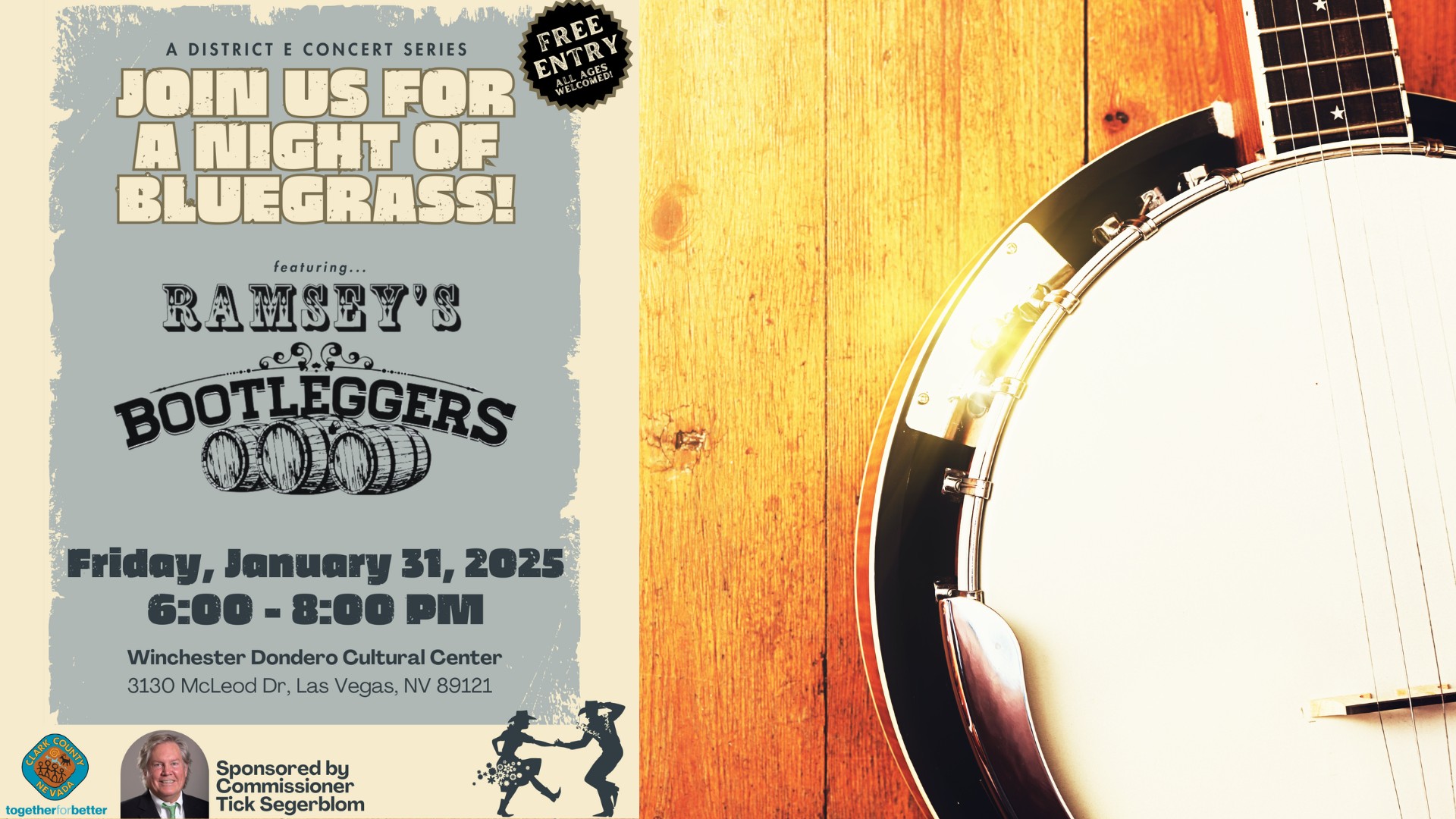 Ramsey's Bootleggers - Free Bluegrass Concert