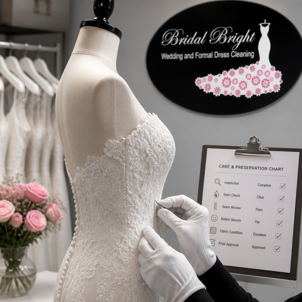 Bridal Bright Wedding And Formal Dress Cleaning
