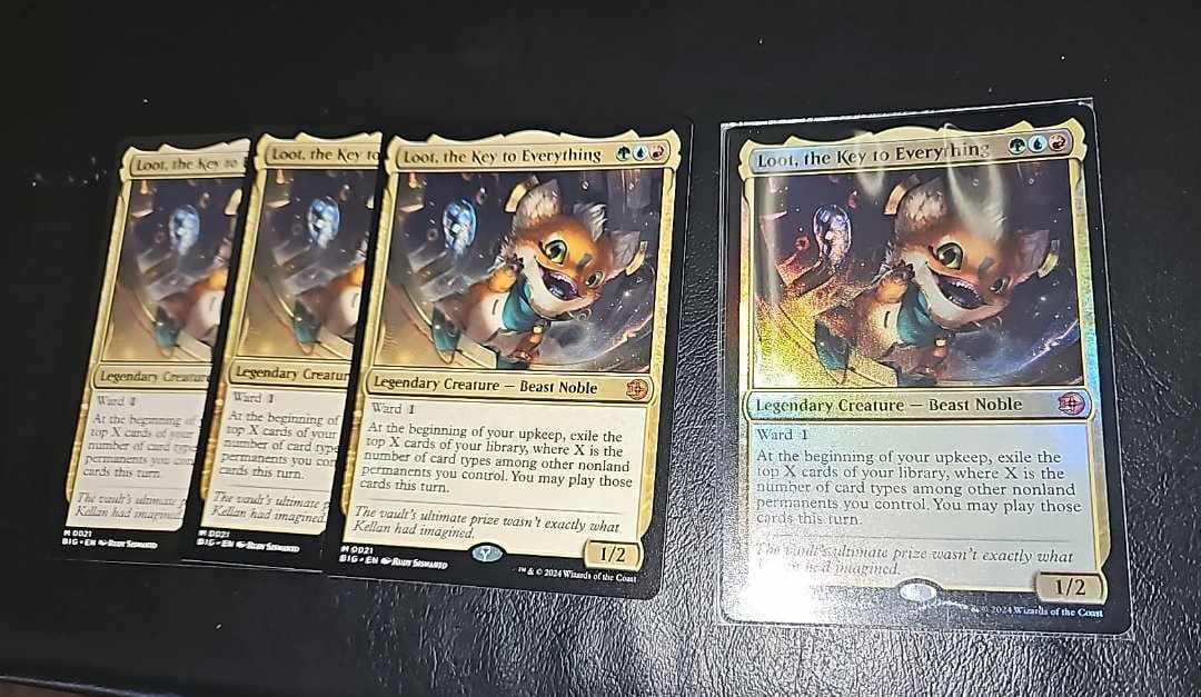 all loot cards mtg Loot, the Key to Everything [62] [Vault Frame Showcase] [The Big Score] [Raised Foil]  Face to Face Games Loot, the Key to Everything