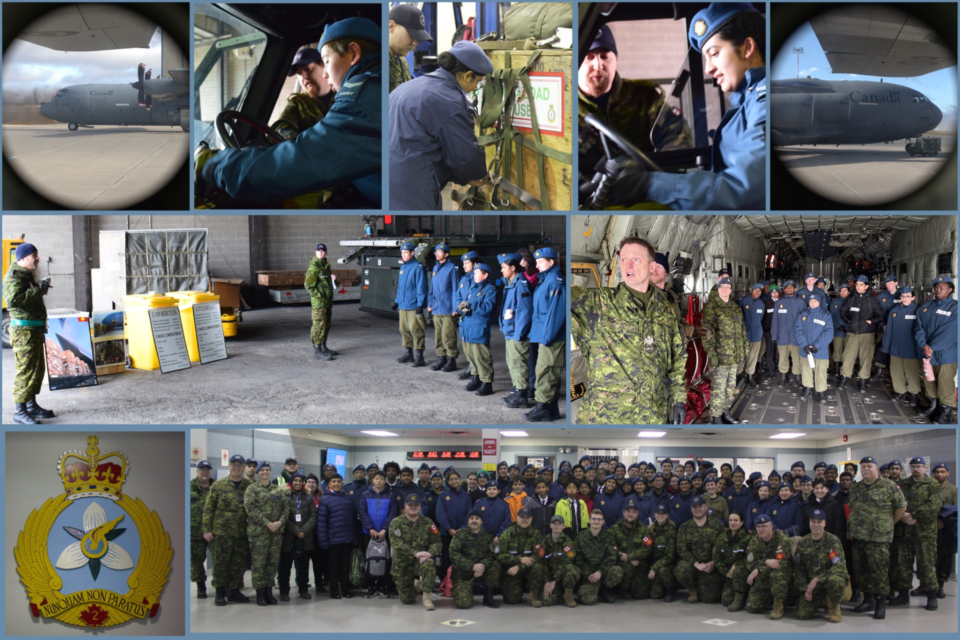 Royal Canadian Air Force - Cadets from 2 VandenBos Whitby Royal ...
