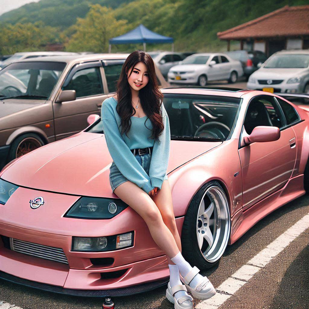 Dat 300ZX girl