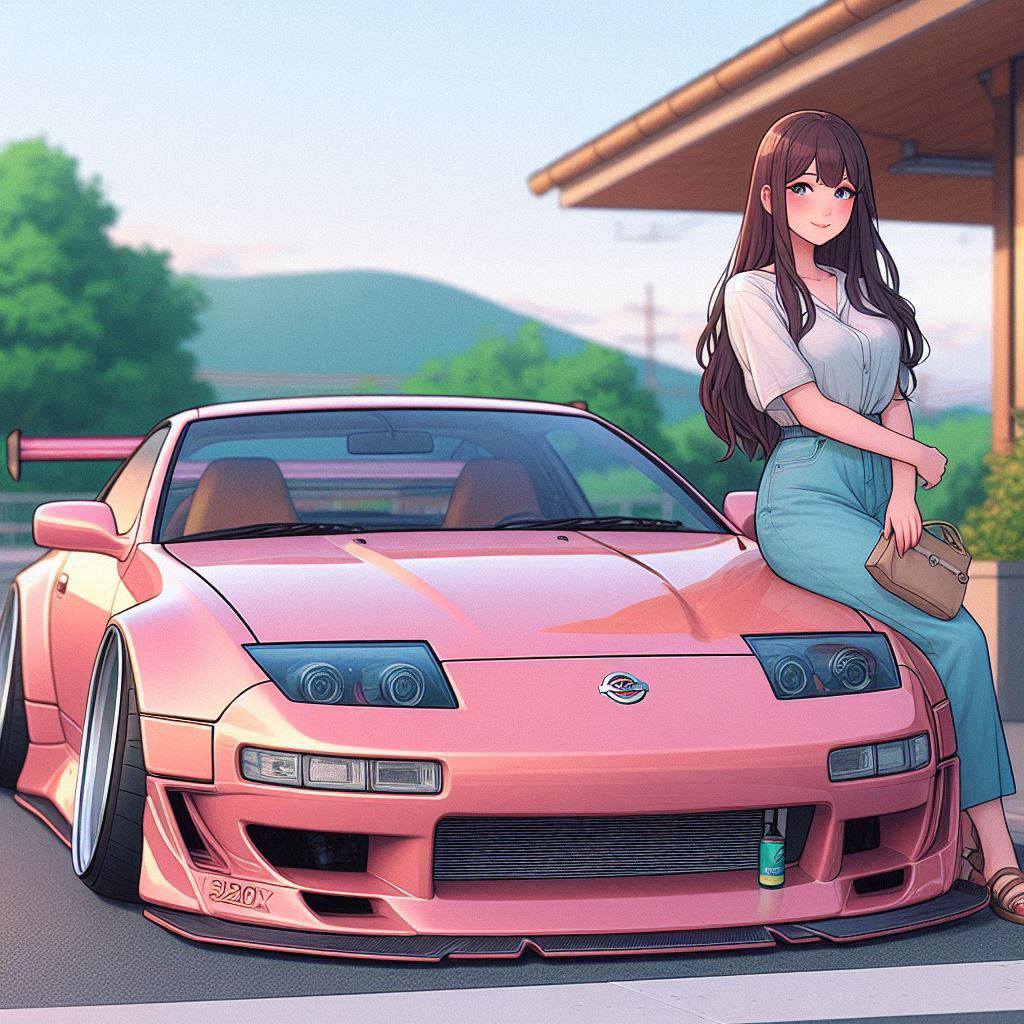 Dat 300ZX girl