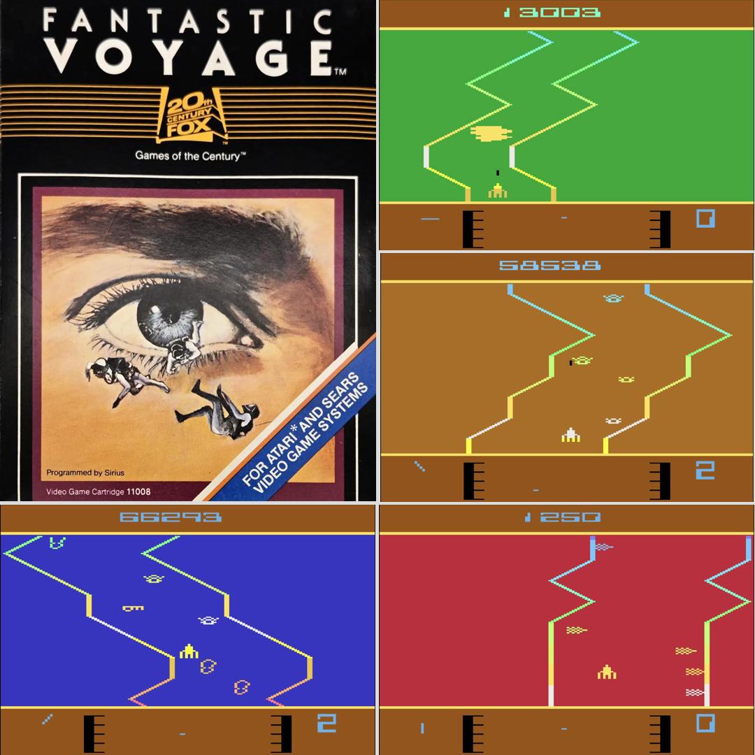 Fantastic Voyage game review on ZX Spectrum