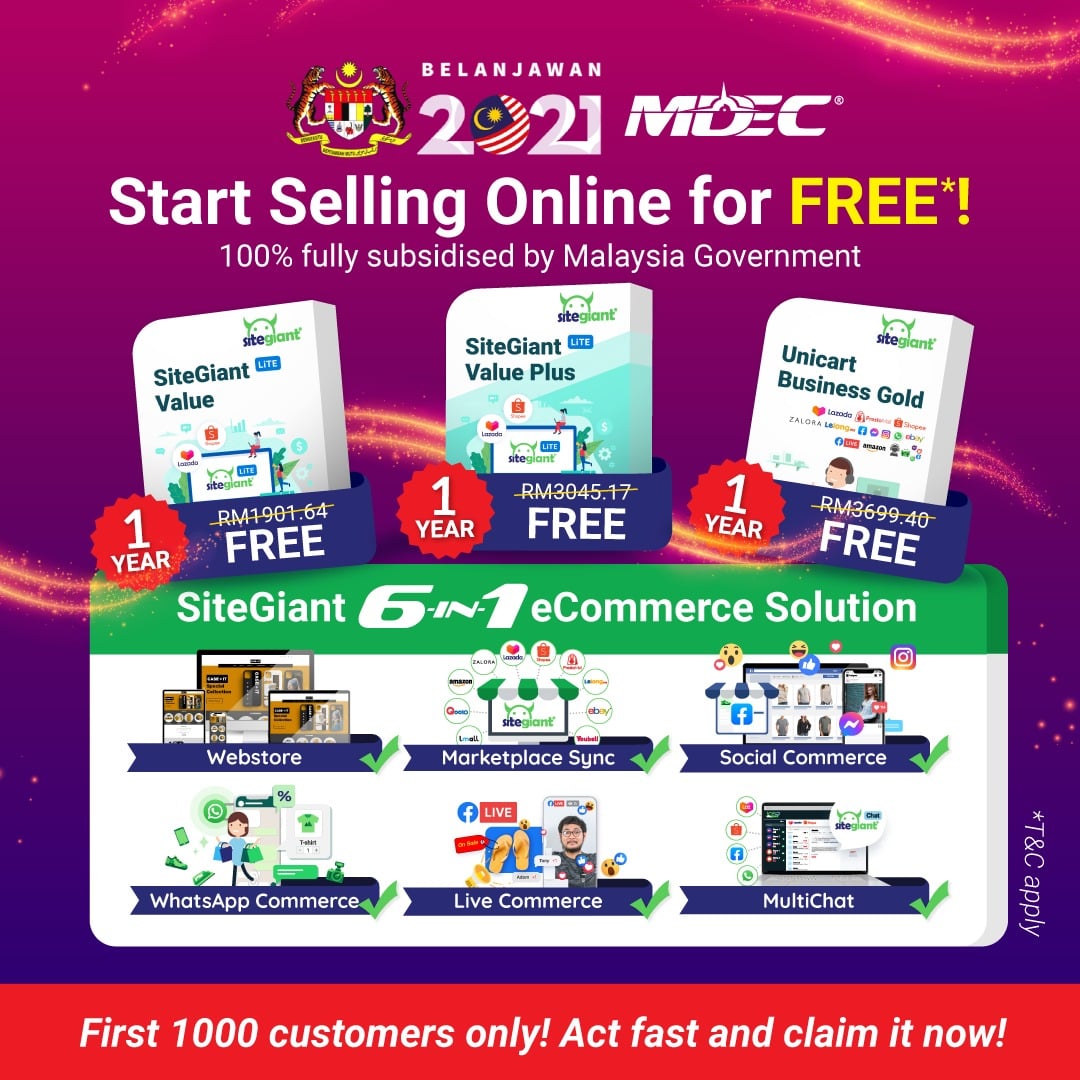 Webstation - 🎉🥳 MDEC Belanjawan 2021 Program 🥳🎉 SiteGiant...