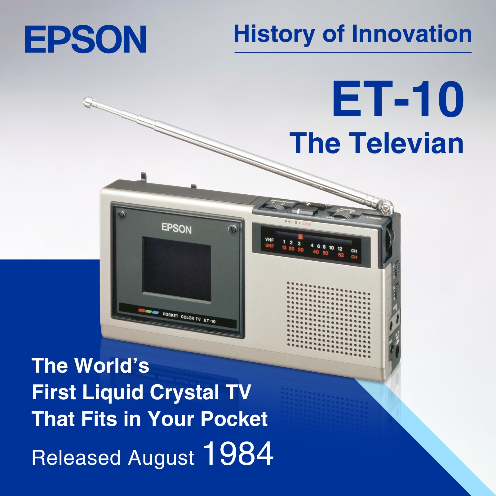 Let's take a look back to August 1984, when we shook the #TV
