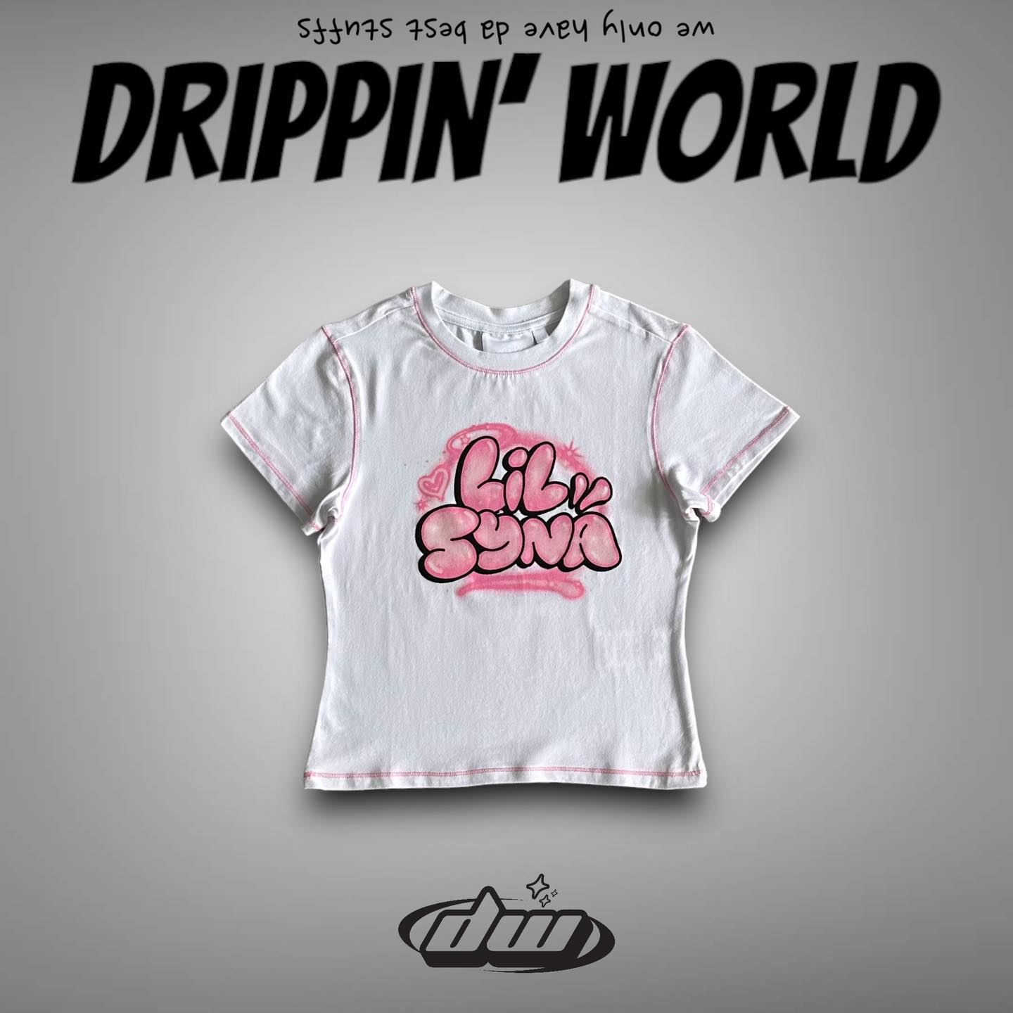 Synaworld SYNA “TRAP STILL RUNNIN” TEE - WHITE SIZE : XS-XXL 