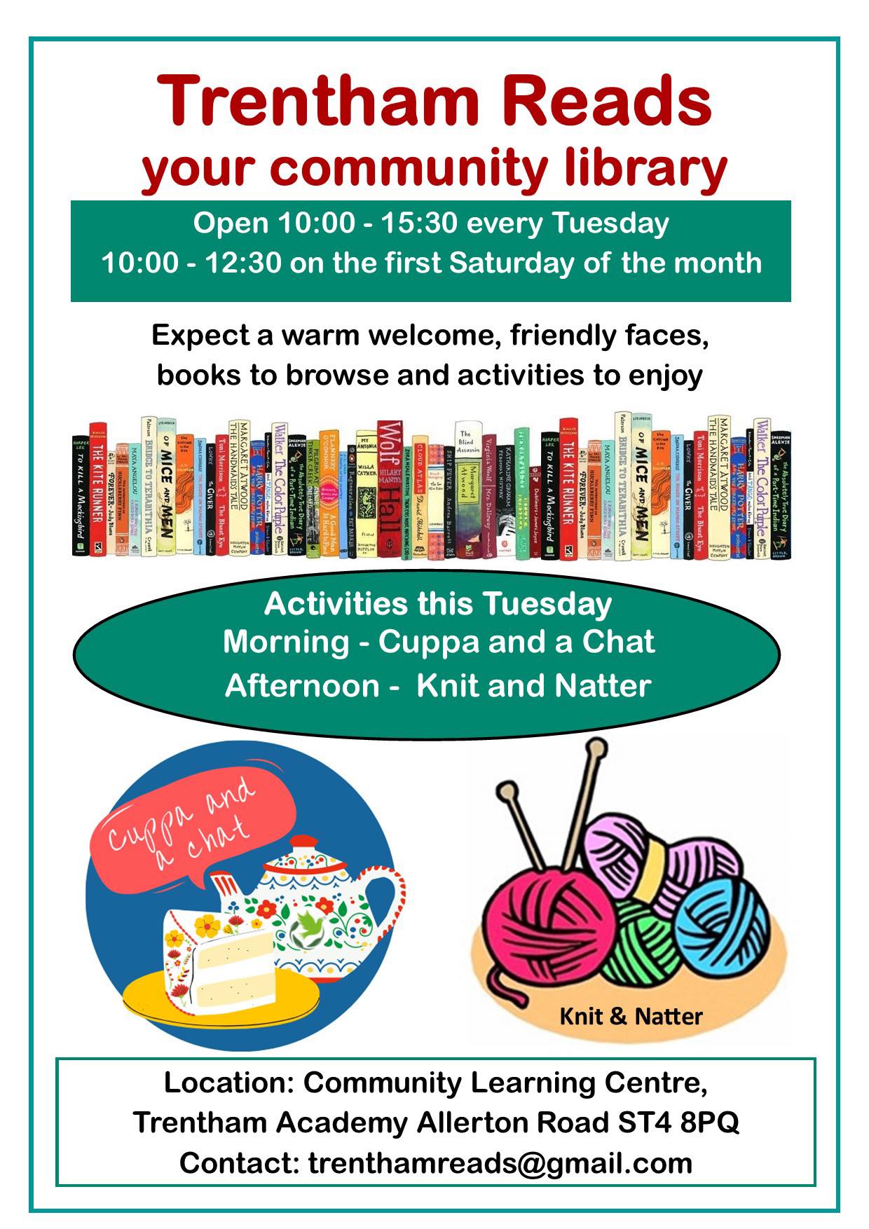 Trentham Reads | Facebook