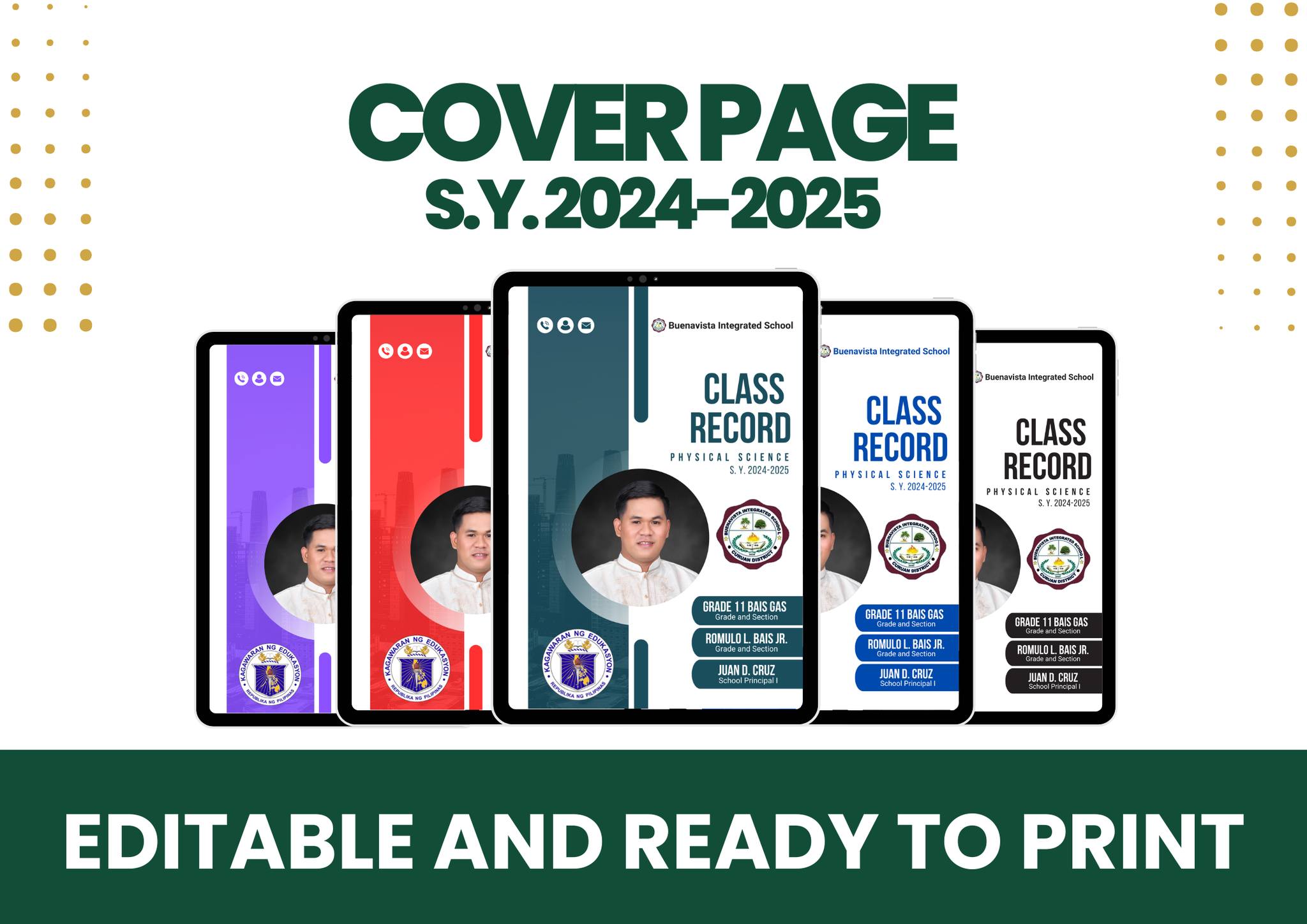 Teacher Rom - New Design Alert: Vibrant Cover Pages for...