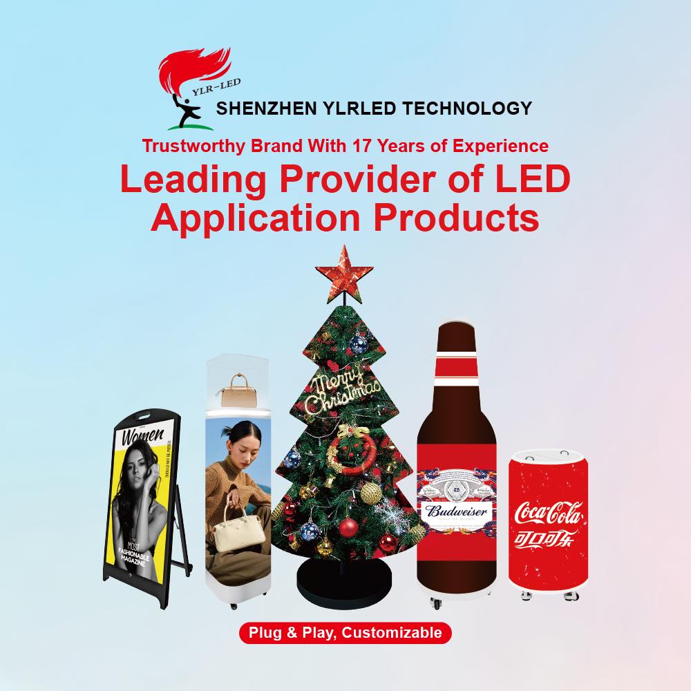 💎 Premium Tri-Fold LED Display 🧩 Flexible Folding Structure – Save ...