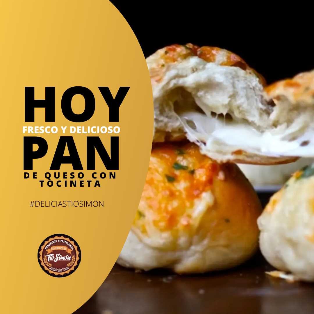 Fresco y delicioso pan de Queso con... - Delicias TIO SIMON | Facebook
