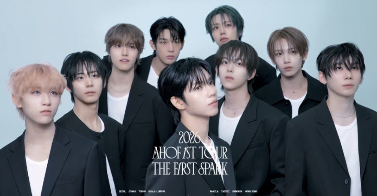AHOF 1st Tour The First Spark トレカセット 📢] 2026 AHOF 1ST TOUR: THE FIRST SPARK IN OSAKA / TOKYO OSAKA