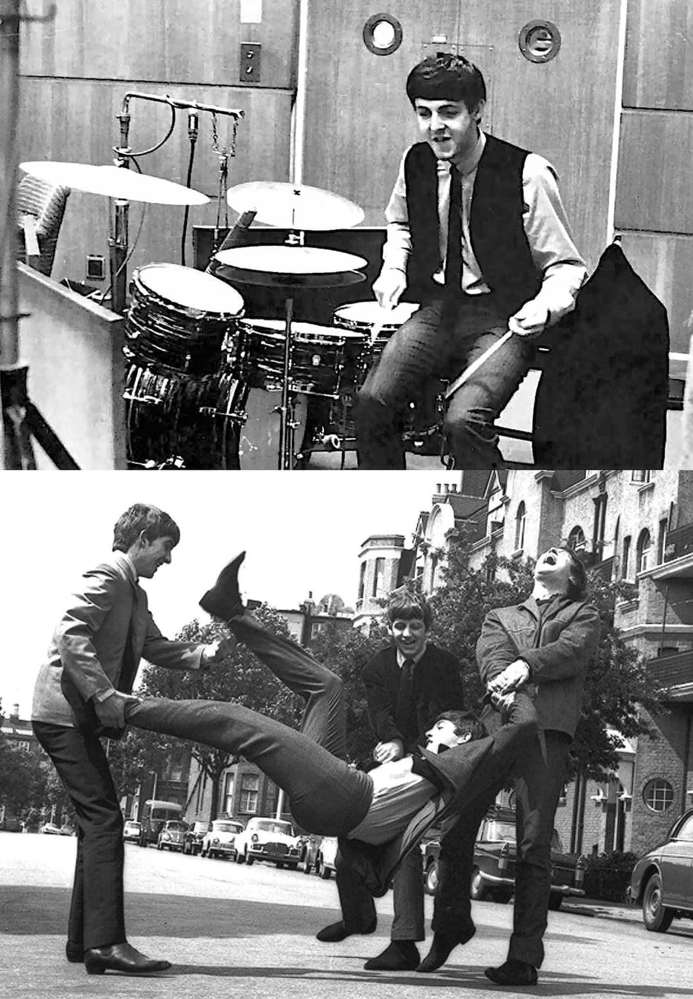 Paul McCartney's 21st birthday celebration in 1963
