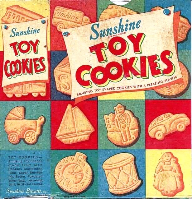 Childhood memories of Sunshine toy cookies