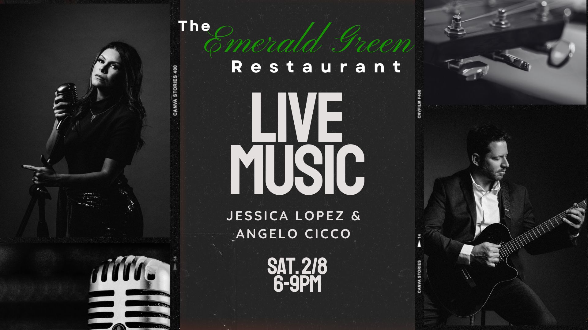 Jessica Lopez & Angelo Cicco @ Emerald Green Restaurant