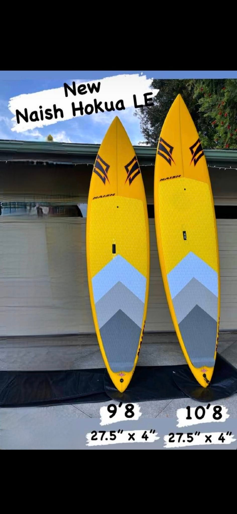 Naish Hokua LE paddleboards for sale in Southern California