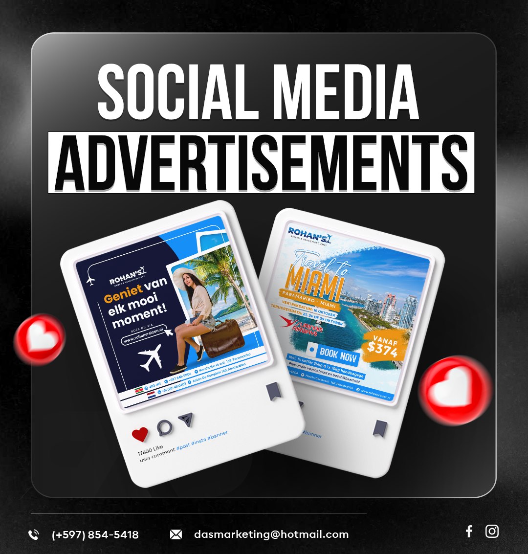 Das - Social Media Ads! 🇸🇷 🎯 Our ads are meticulously crafted to align ...