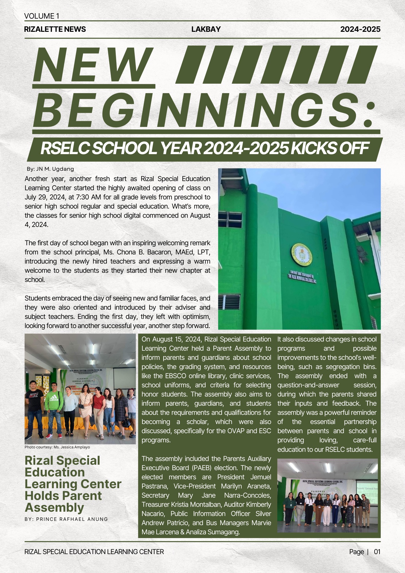 Rizal Special Education Learning Center, Inc. | Central