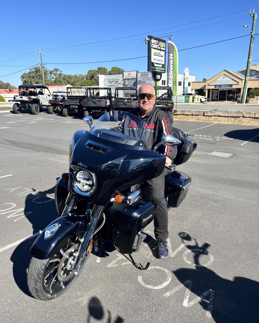 Indian - Congratulations Drew on your new Indian Roadmaster. We know ...