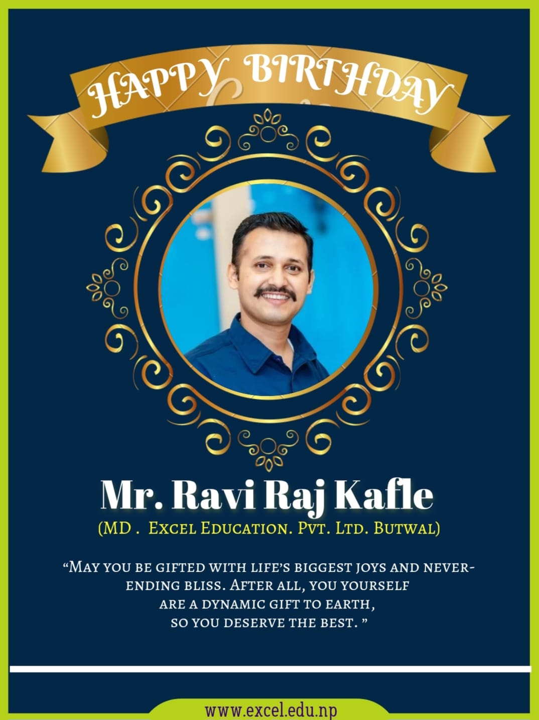 Excel - Happy Birthday to our amazing Managing Director! Wishing you a ...