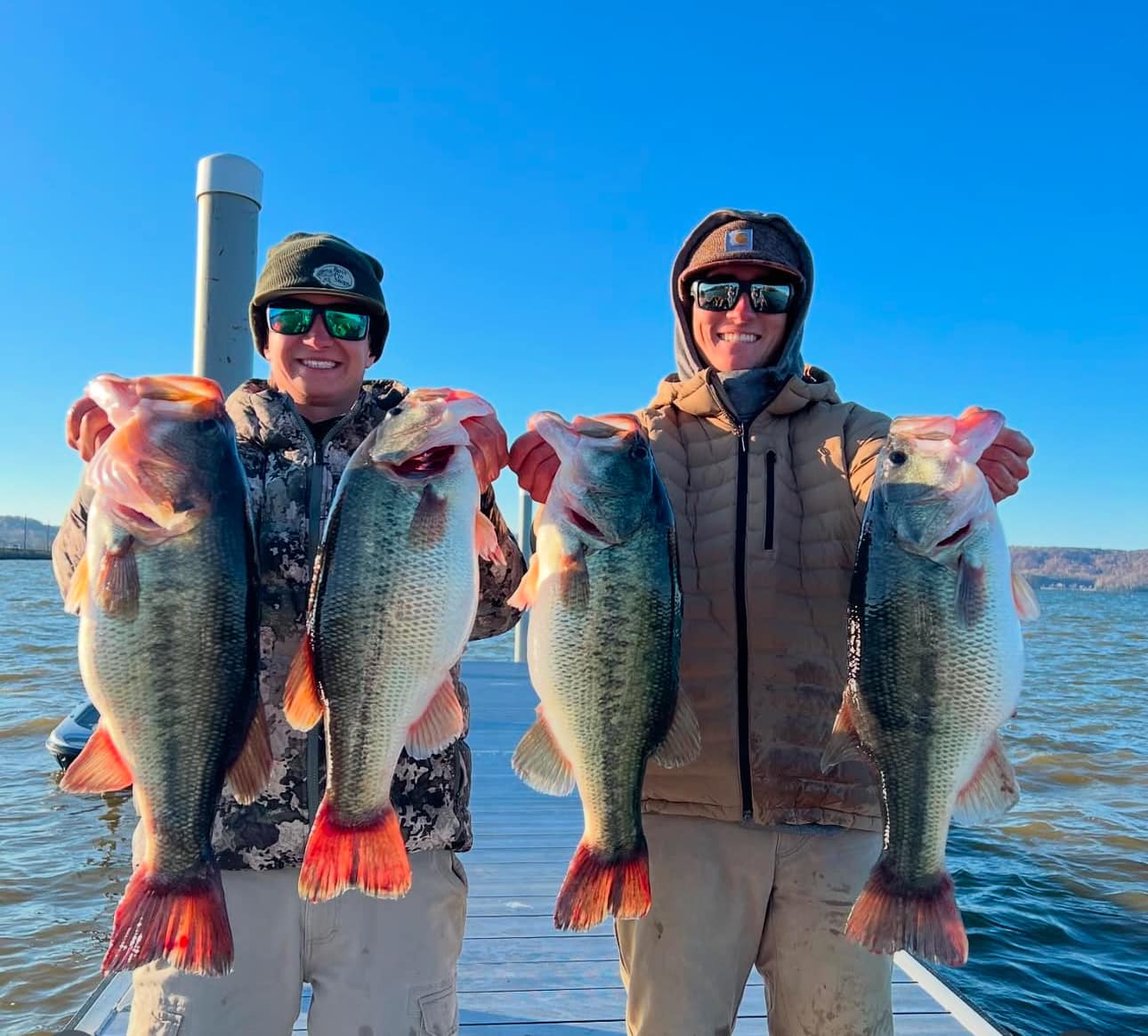 Guntersville - 1st Place Hayden Marbut & Tucker Smith 34.68lbs big fish ...
